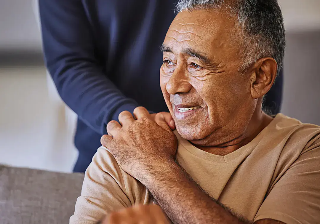 Person receiving care